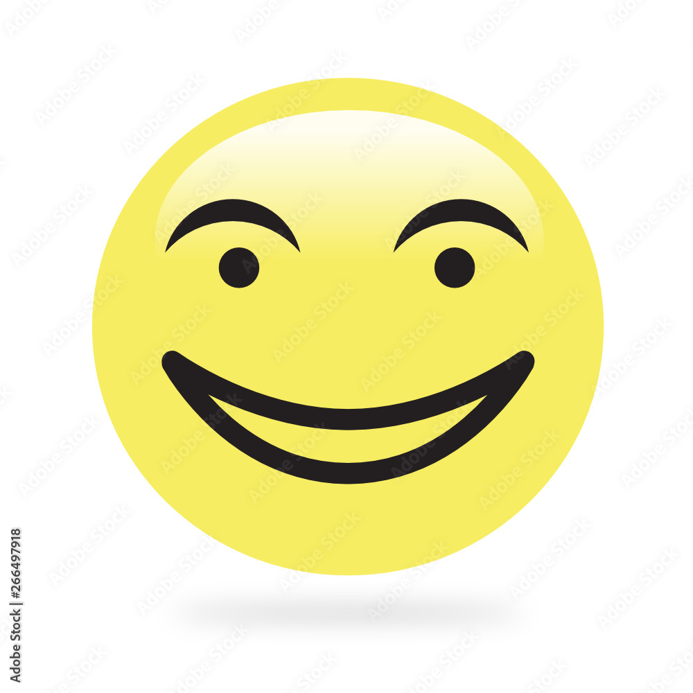 Fototapeta premium vector smiley face