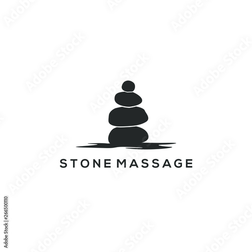 Stone massage logo