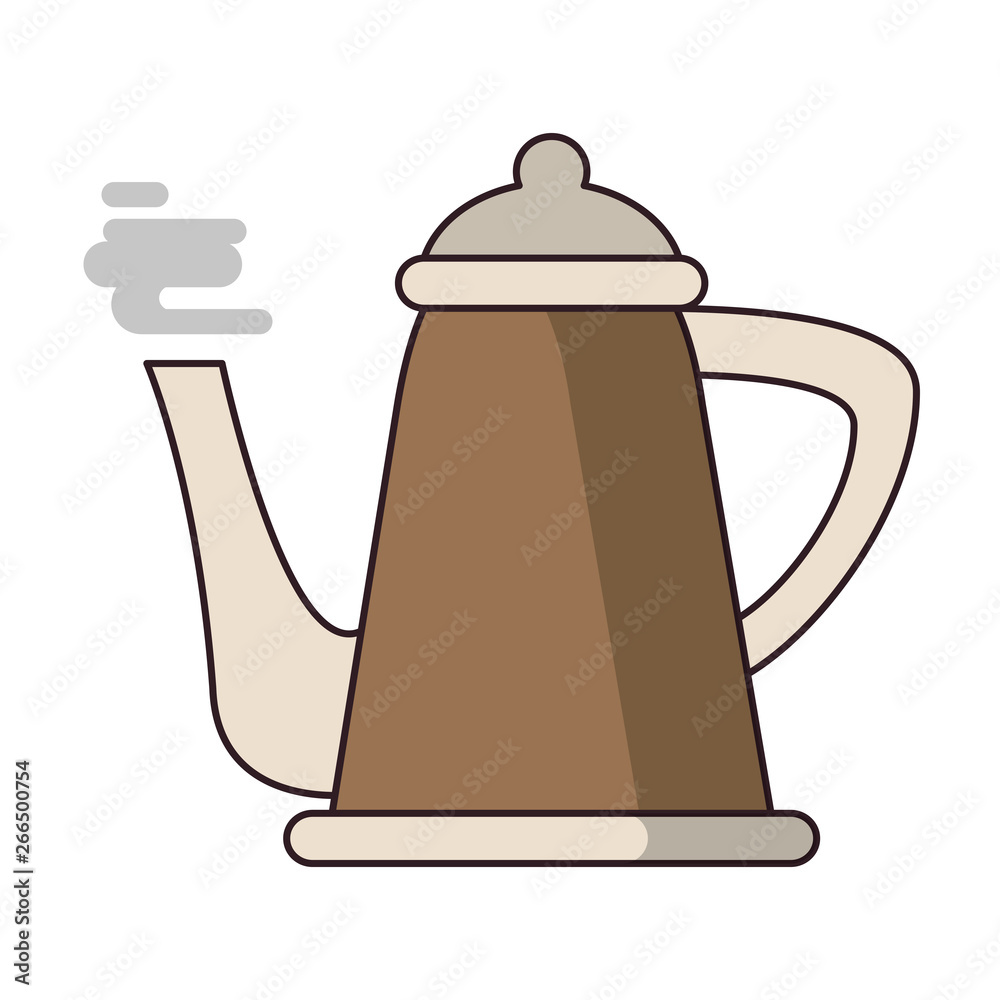 Fototapeta premium coffee cafe concept cartoon