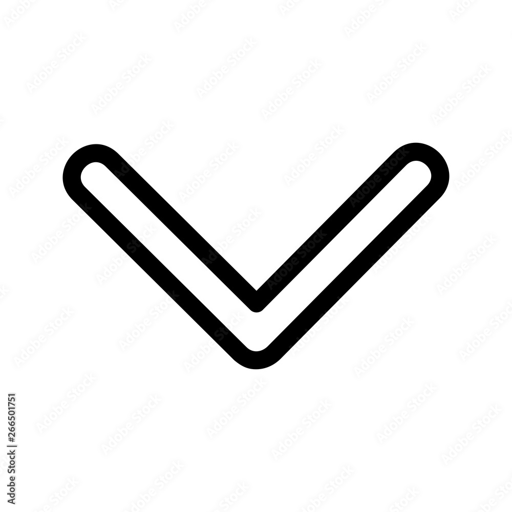 Down Direction Arrow Icon For Your Project Down Direction Arrow Icon For Your Project