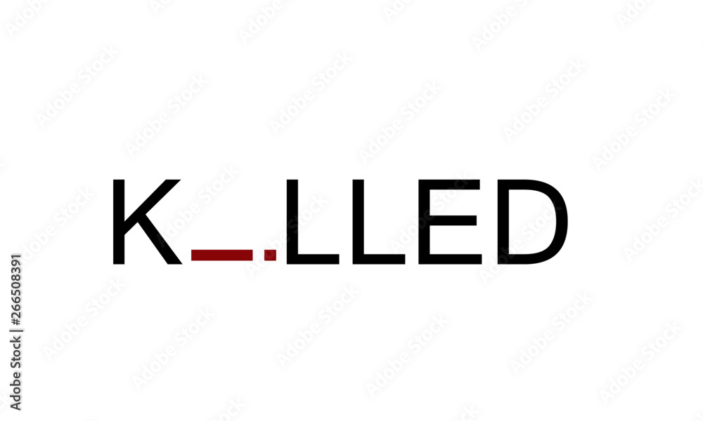 Typography for print or use as poster, flyer or T shirt