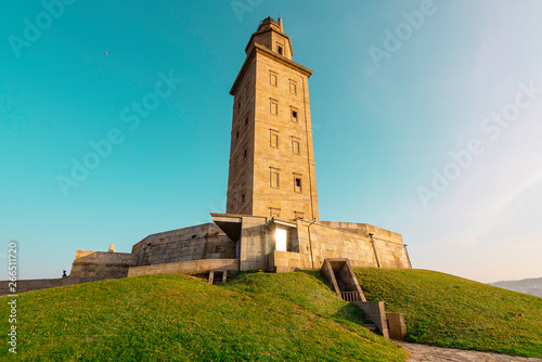 Hercules Tower, A Coruna, Galicia, Spain © javitouh