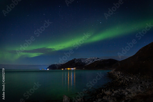 faszinierende Aurora Borealis in Skandinavien