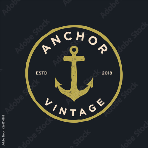Anchor logo vintage
