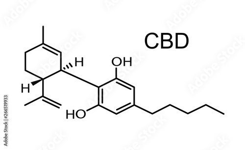 chemical formula of Marijuana CBD