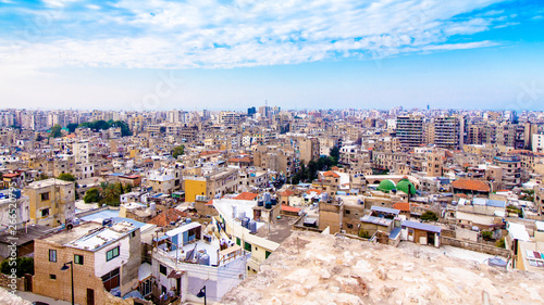 Cityscape of Tripoli in Lebanon
