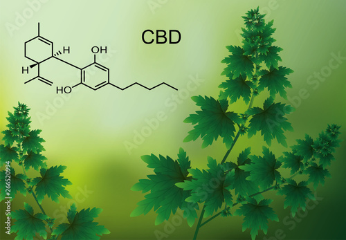 chemical formula of Marijuana