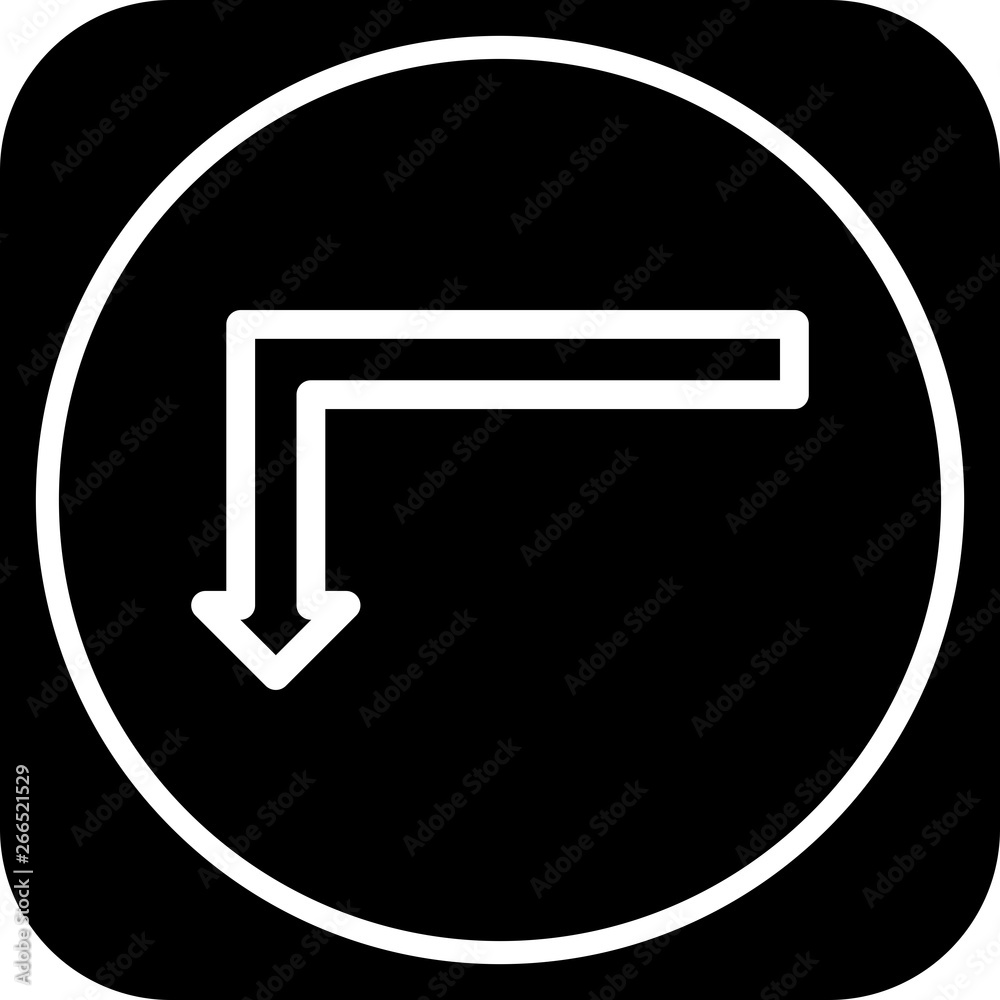 Down Direction Arrow Icon For Your Project Down Direction Arrow Icon For Your Project