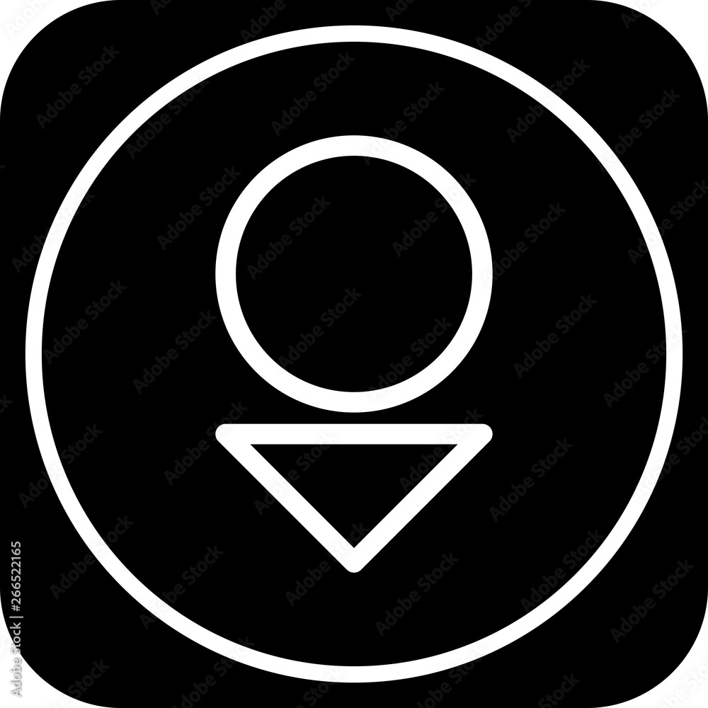 Down Direction Arrow Icon For Your Project Down Direction Arrow Icon For Your Project