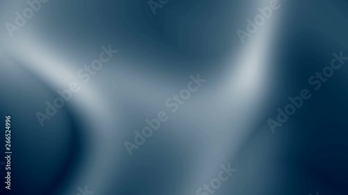 Blue glossy cloth satin waving animation.