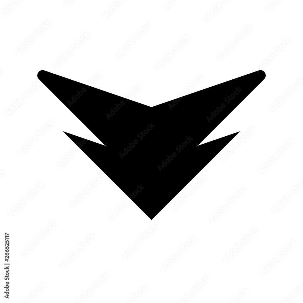 Down Direction Arrow Icon For Your Project Down Direction Arrow Icon For Your Project