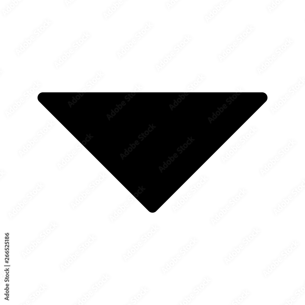 Down Direction Arrow Icon For Your Project Down Direction Arrow Icon For Your Project
