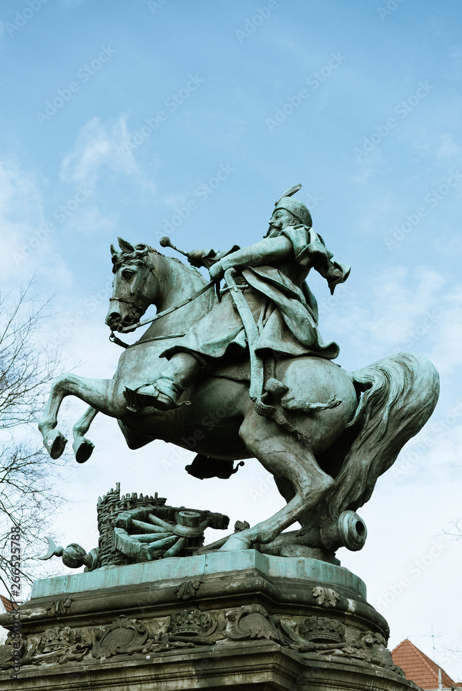 Monument to Jan Sobieski III in Polish Gdansk