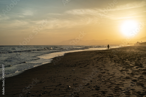 Sonnenuntergang in Spanien