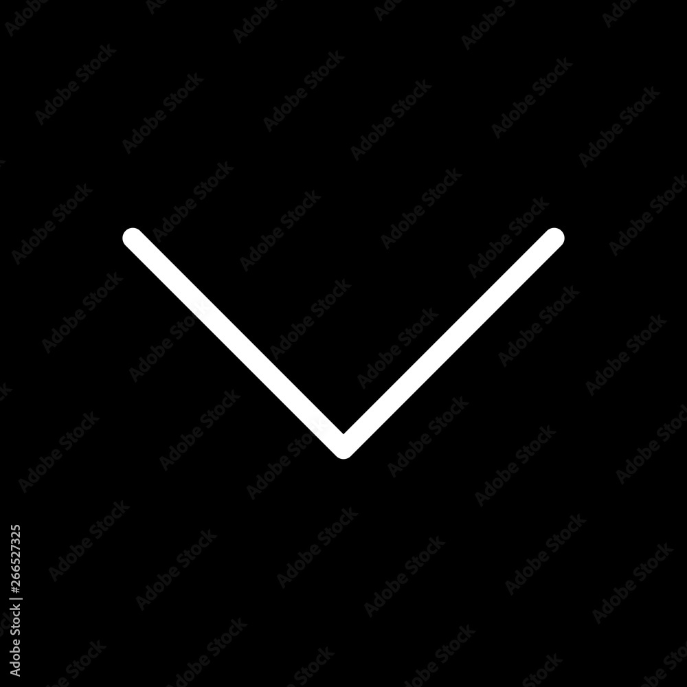 Down Direction Arrow Icon For Your Project Down Direction Arrow Icon For Your Project