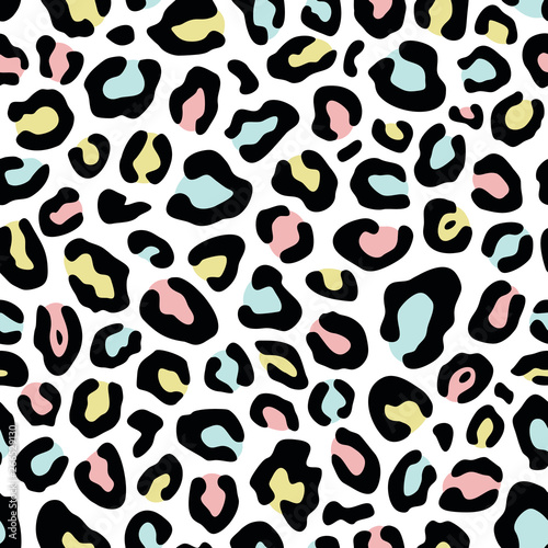 colourful animal textured pattern