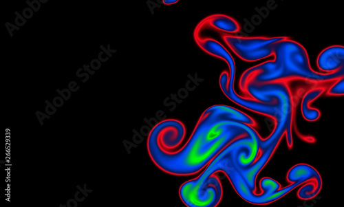 Fototapeta Naklejka Na Ścianę i Meble -  Magic space texture, pattern, looks like colorful smoke