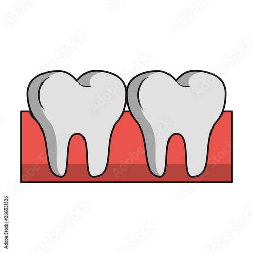 Teeth in gum dental care