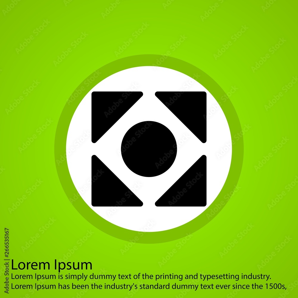 Complex Direction Arrow Icon For Your Project