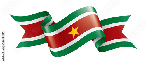 Free Download Suriname flag, vector illustration on a white background - GFXLoad