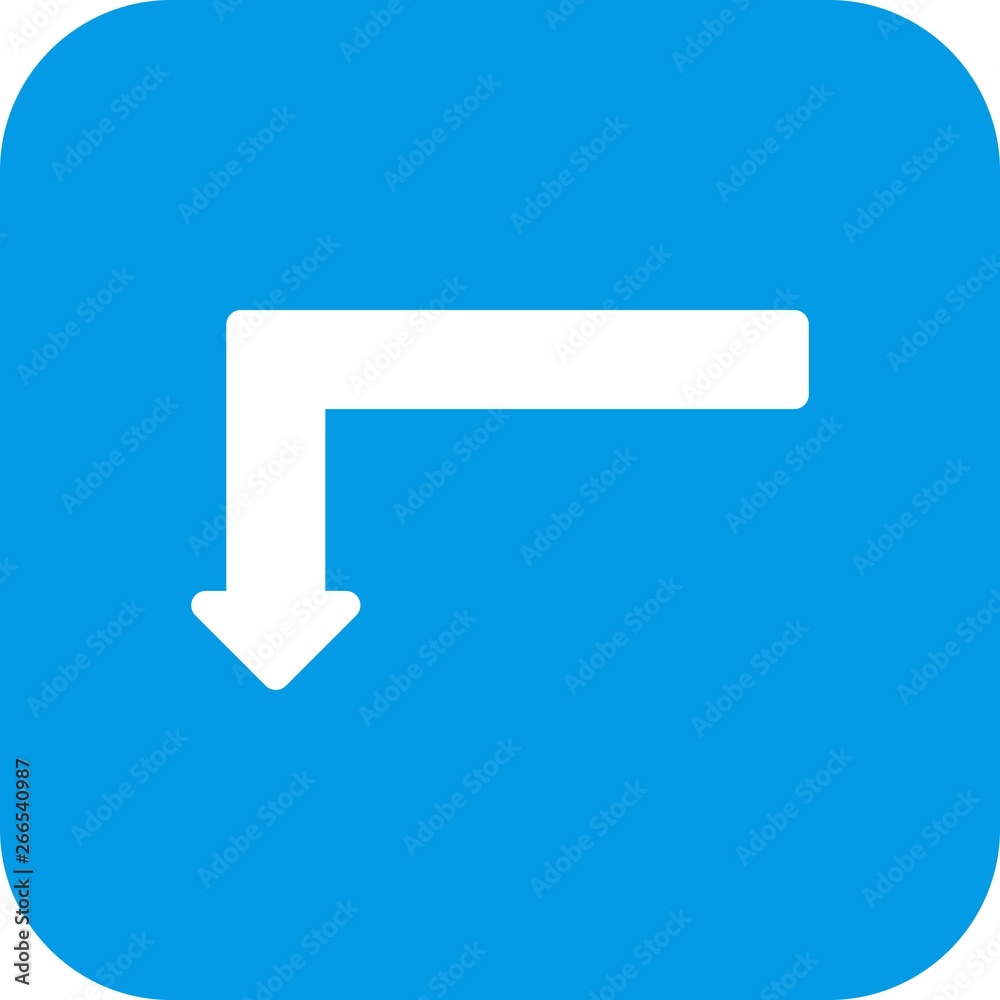 Down Direction Arrow Icon For Your Project Down Direction Arrow Icon For Your Project