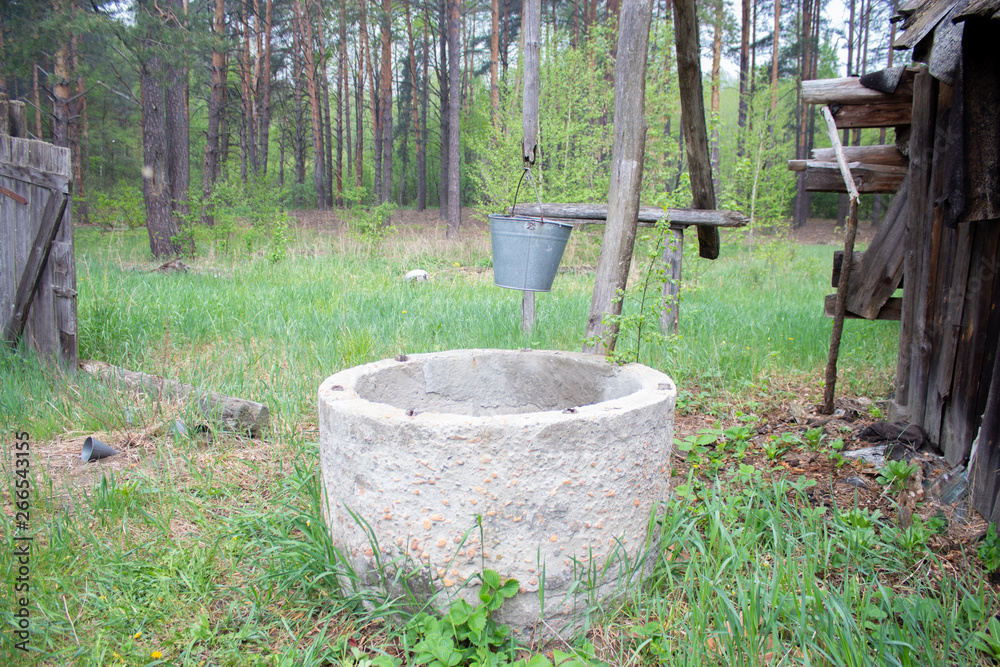 old well near the country house
