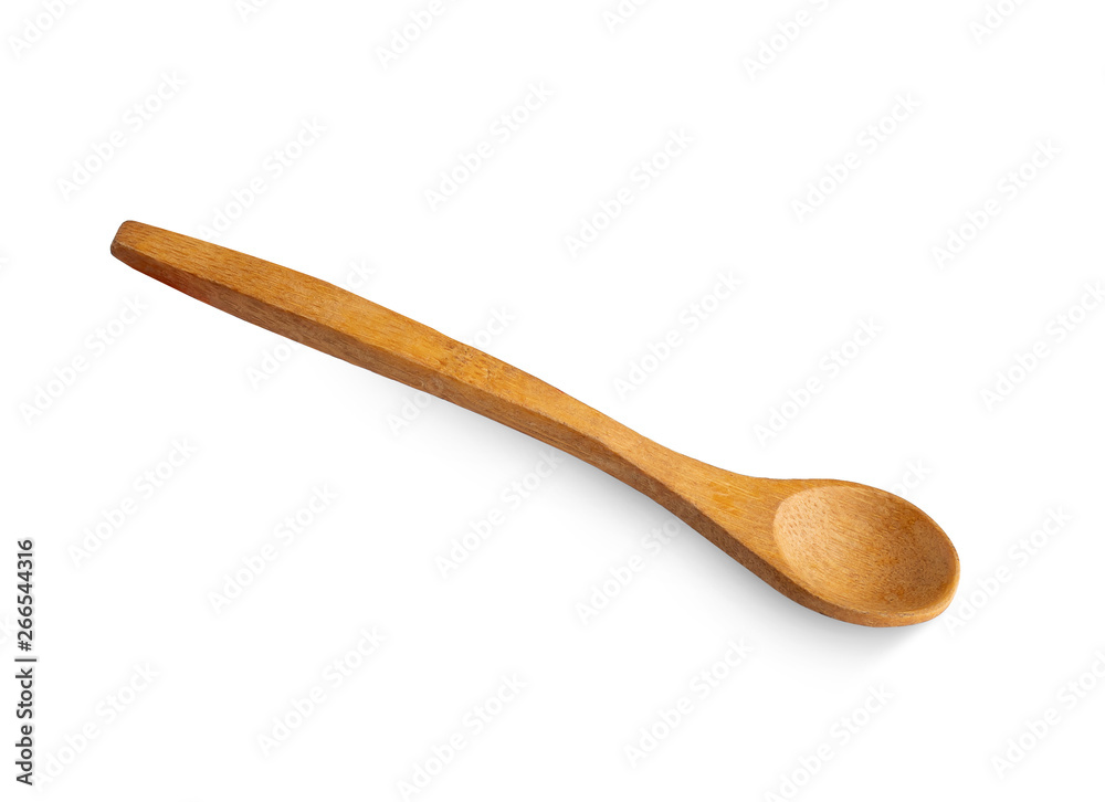 wooden spoon isolated on white background wooden spoon isolated on white background