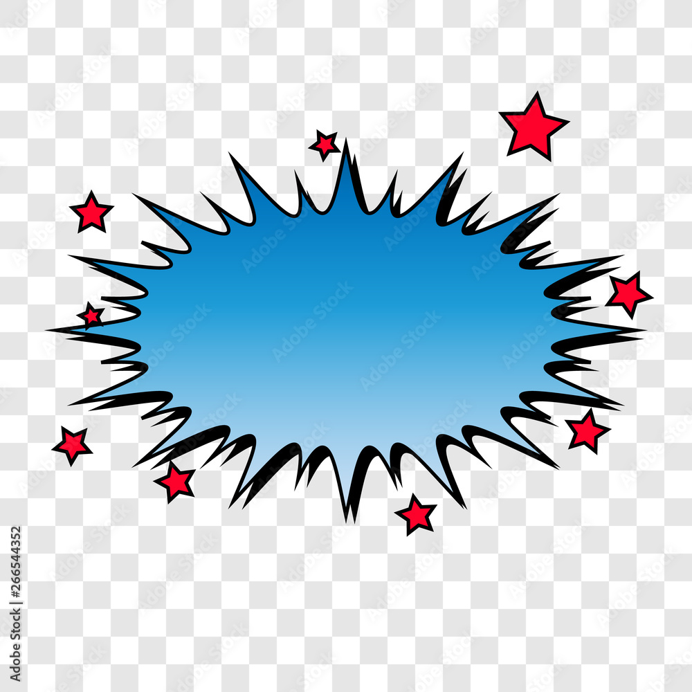 Obraz premium Collection multicolored comic sound Effects.