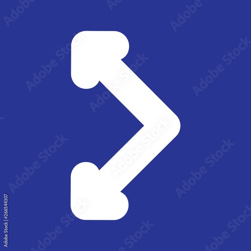 Double Direction Arrow Icon For Your Project