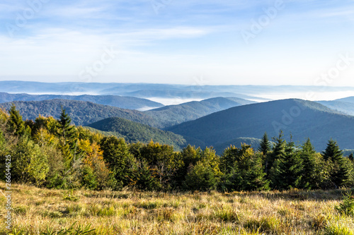 Sunrise in the mountains