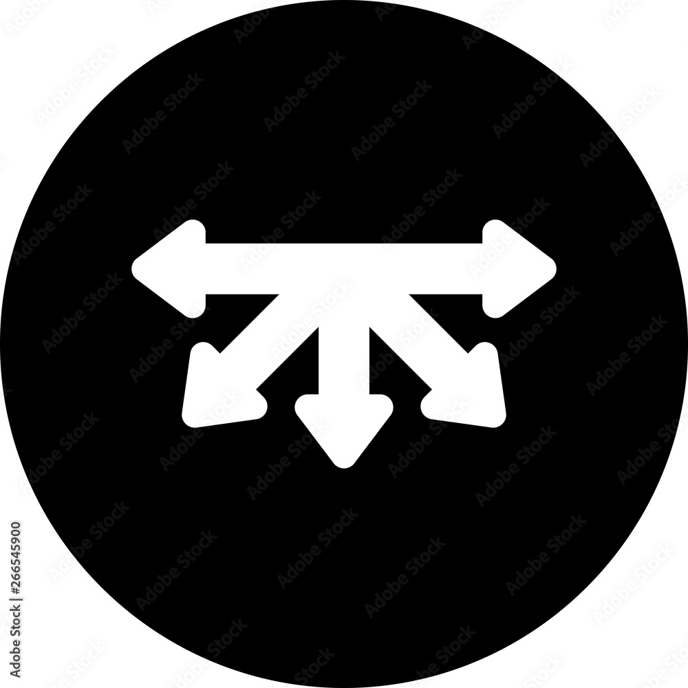 Complex Direction Arrow Icon For Your Project Complex Direction Arrow Icon For Your Project