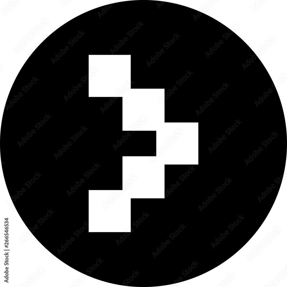 Fototapeta premium Right Direction Arrow Icon For Your Project