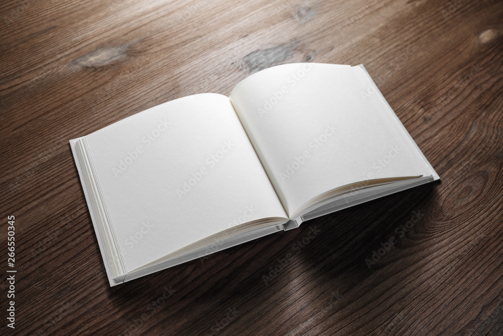 Fototapeta premium Blank book mockup