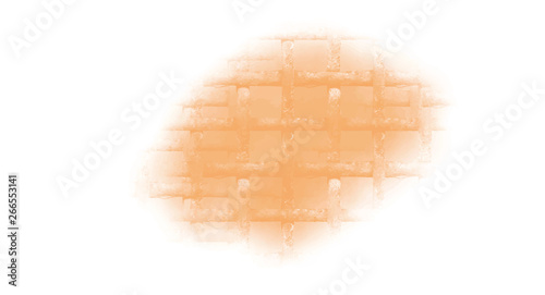 Abstract orange watercolor background for your design, watercolor background concept, vector.