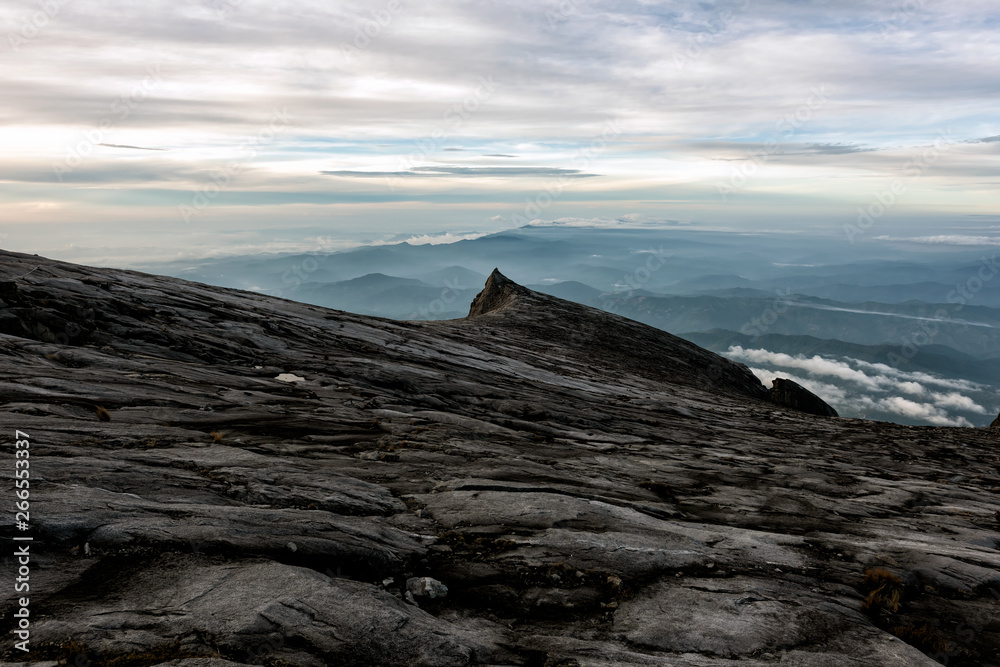 Kenabalu Peak in Malaysia