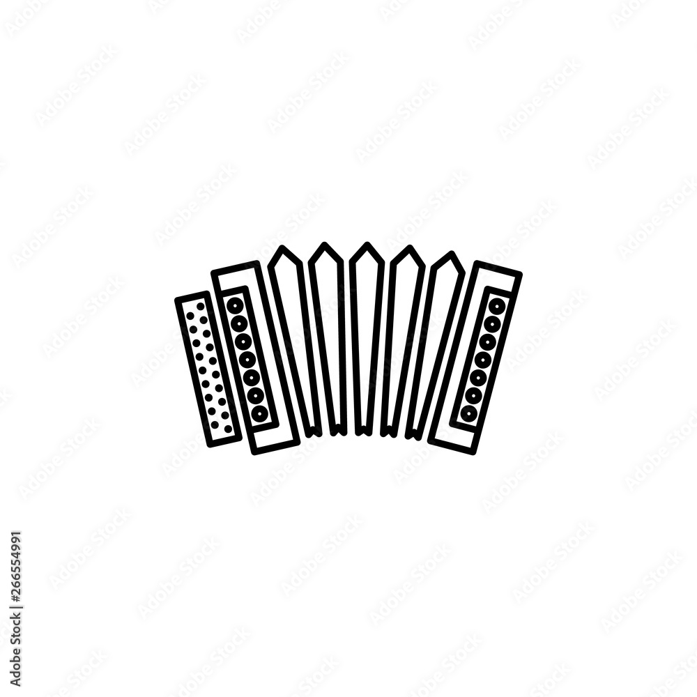 Russian, culture, accordion, instrument icon. Element of Russian culture icon. Thin line icon for website design and development, app development. Premium icon Russian, culture, accordion, instrument icon. Element of Russian culture icon. Thin line icon for website design and development, app development. Premium icon