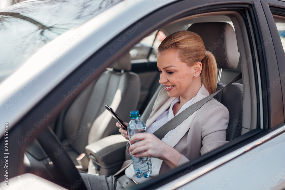Drinking Water While Driving