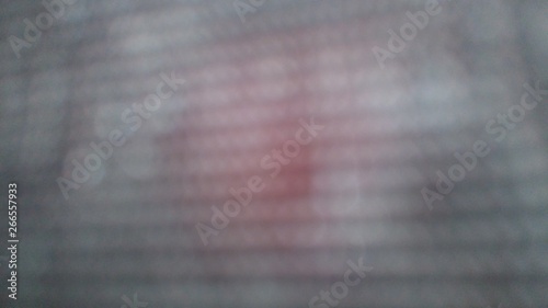 Background with abstract pattern: Defocused Gray Red Dots in Blurred Texture