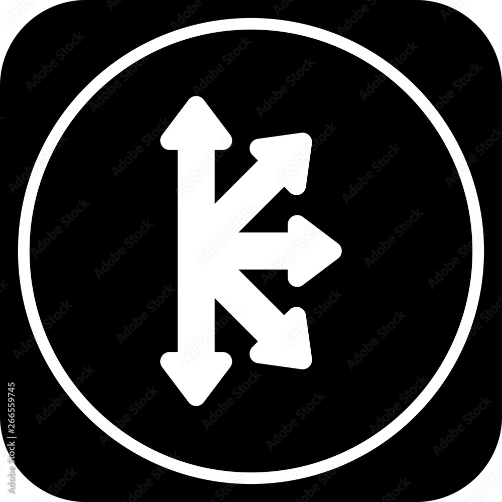 Complex Direction Arrow Icon For Your Project Complex Direction Arrow Icon For Your Project
