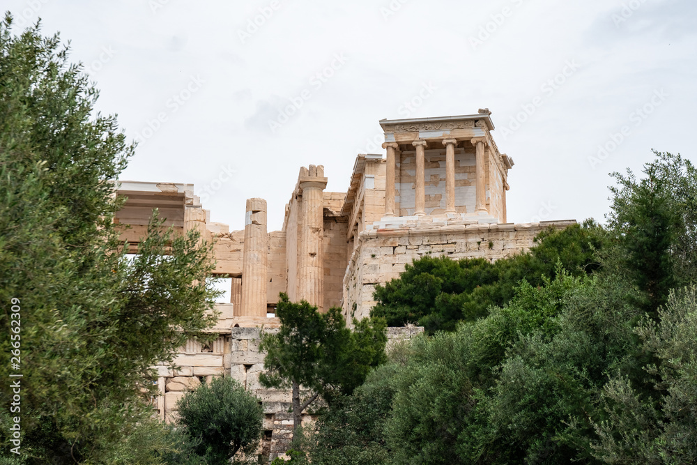 Parthenon temple in Acropolis at Athens, Greece