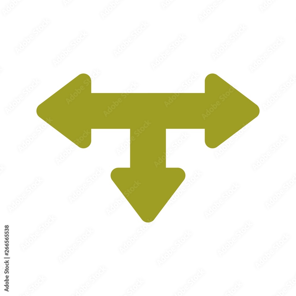 Fototapeta premium Multi Direction Arrow Icon For Your Project
