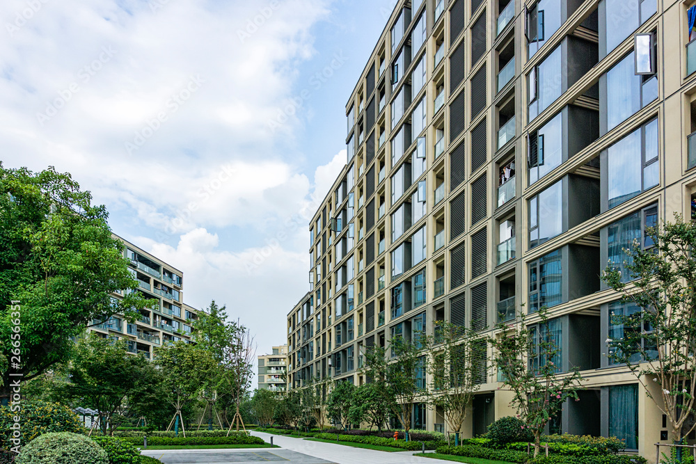 High grade residential district, China