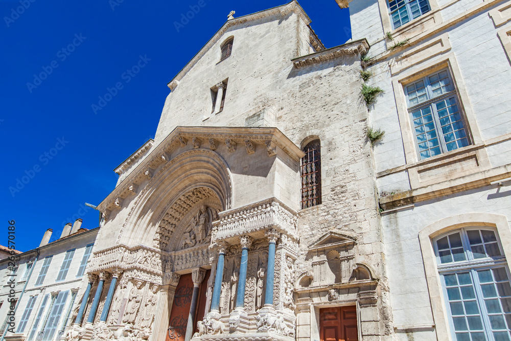 Saint Trophime Church in Arles, France
