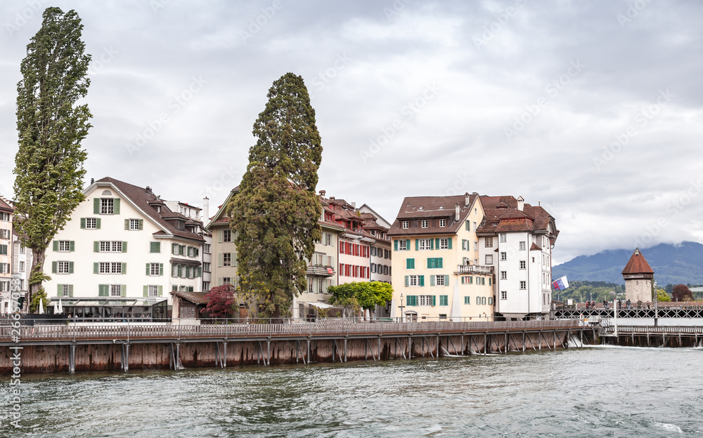 Lucerne town cityscape, Switzerland