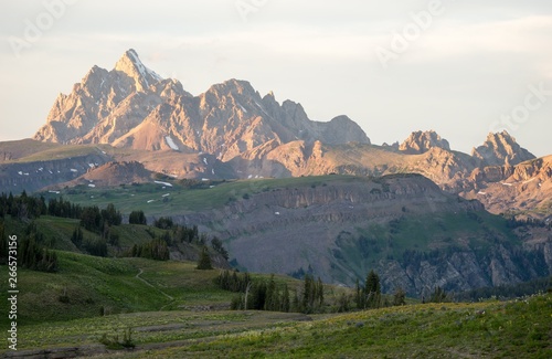 Teton Crest Trail. Grand Teton National Park.