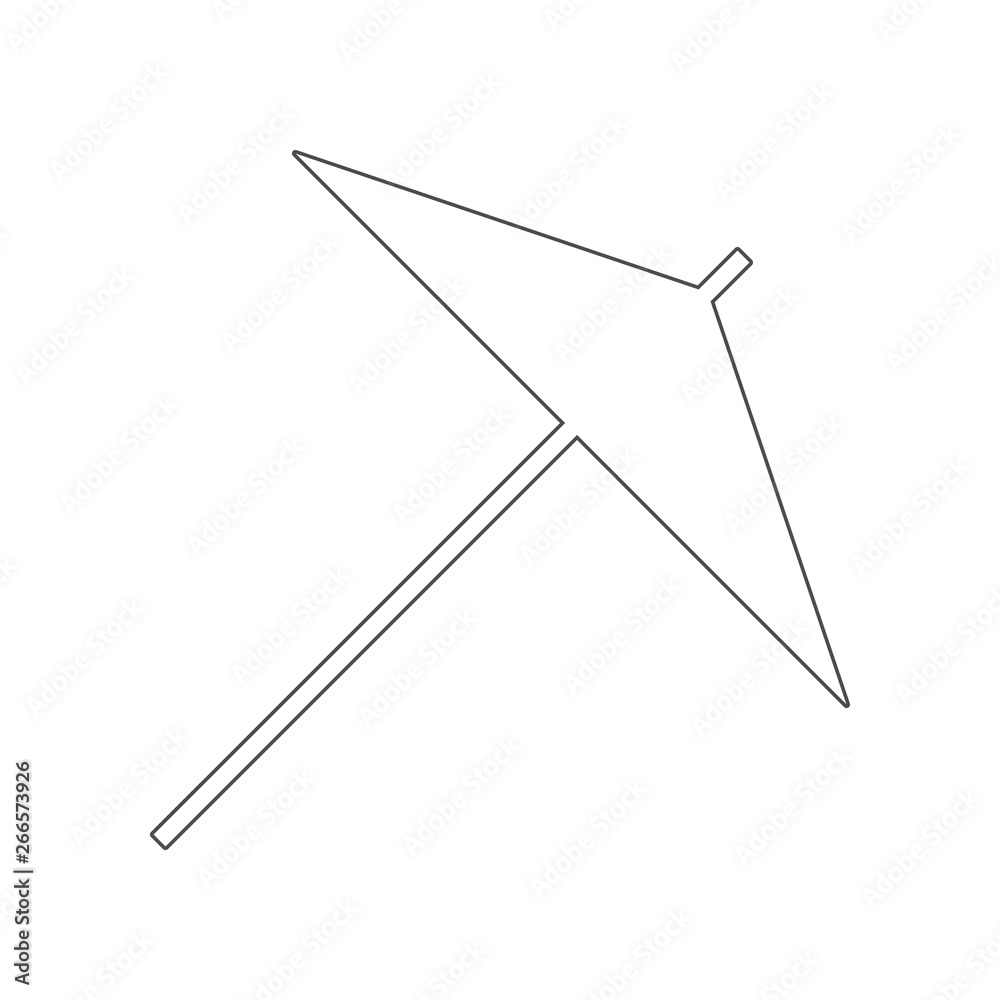 Umbrella icon. Element of China for mobile concept and web apps icon. Outline, thin line icon for website design and development, app development Umbrella icon. Element of China for mobile concept and web apps icon. Outline, thin line icon for website design and development, app development