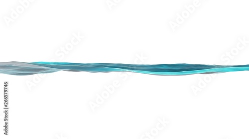 Wallpaper Mural Ocean, Sea Background 3D Rendering Torontodigital.ca