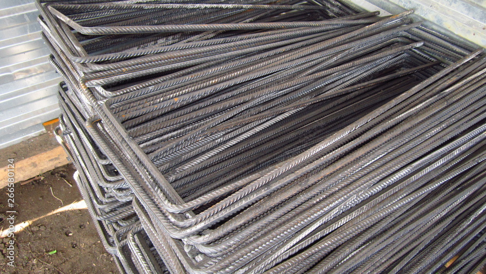 scrap iron fittings in piles scrap iron fittings in piles