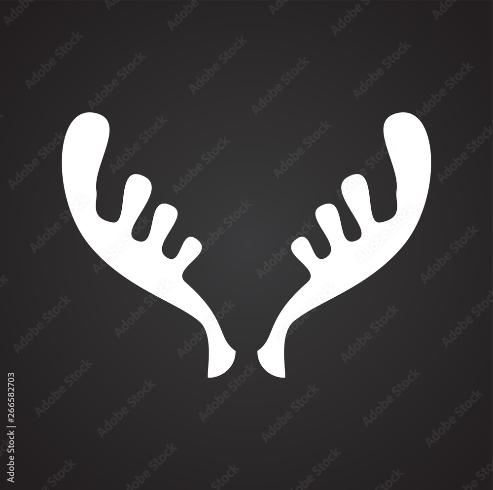 Animal Horn icon on background for graphic and web design. Simple vector sign. Internet concept symbol for website button or mobile app. Animal Horn icon on background for graphic and web design. Simple vector sign. Internet concept symbol for website button or mobile app.
