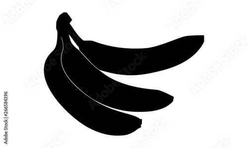 picture of a banana silhouette